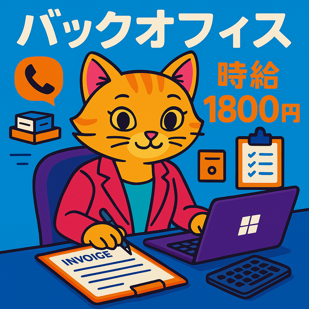 時給1800円×駅チカ落ち着いた環境で、丁寧に仕事ができるバックオフィス／大手商社での経費申請受付､経費管理のお仕事【仕事No3353-108/TO】