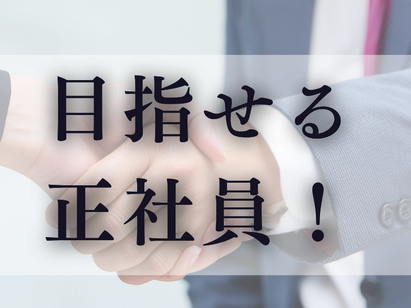 目指せ正社員／派遣期間は最長半年＆双方合意で転籍／無料で資格取得可能／手に職をつけたい方にも最適です【仕事No2056-12】
