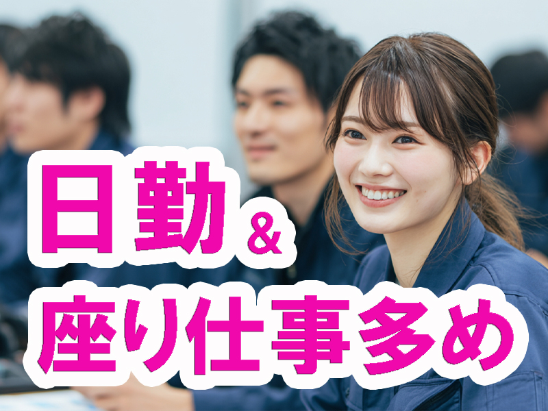 冷暖房完備／静かな環境なので業務に集中して取組める／未経験歓迎の黙々作業／長期安定で無理なく働けます【仕事No3257-23】
